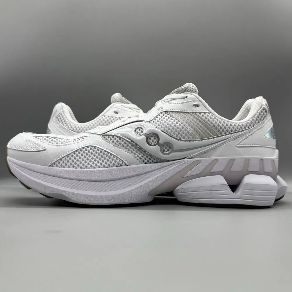 Saucony Grid NXT Sneakers Men's Size 13 S70797-4 White Running Shoes Breathable